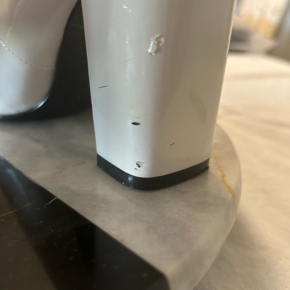 🎅🏻 VINTAGE BEST! 1980s BANANA REPUBLIC 3.25” CHUNKY HEEL PUMPS SIZE 6 - Picture 9 of 12